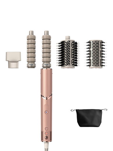 Shark FlexStyle HD432PKUK Limited Edition 4-in-1 Air Styler & Hair Dryer Gift Set, Pearl Pink