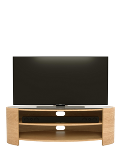 Tom Schneider Elliptic Deluxe 125cm Media Unit, Oak, Oak