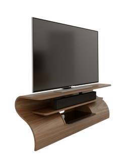 Tom Schneider Surge 150cm Media Unit, Walnut