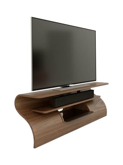 Tom Schneider Surge 150cm Media Unit, Walnut