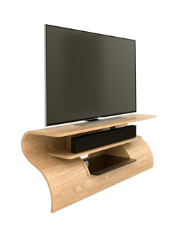 Tom Schneider Surge 135cm Media Unit, Oak