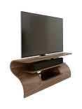 Tom Schneider Surge 135cm Media Unit, Walnut