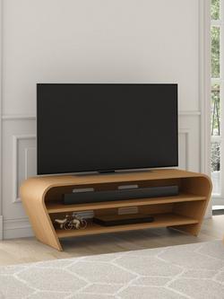 Tom Schneider Taper 105cm Media Unit - view 2, Oak