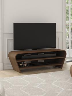 Tom Schneider Taper 125cm Media Unit - view 2, Walnut