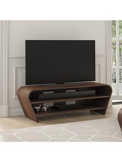 Tom Schneider Taper 140cm Media Unit - view 2, Walnut