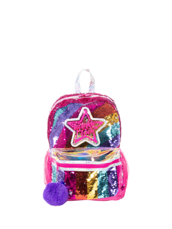 Skechers Kids' Twinkle Toes Sequin Backpack, Rainbow, Rainbow