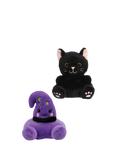 Aurora World Palm Pals Twilight Black Cat & Willow Witches Hat Soft Toy