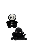Aurora World Palm Pals Skelly Skeleton & Penny Mae Spider Soft Toy