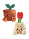 Aurora World Palm Pals Terra Potted Plant & Lilybelle Potted Tulip Soft Toy