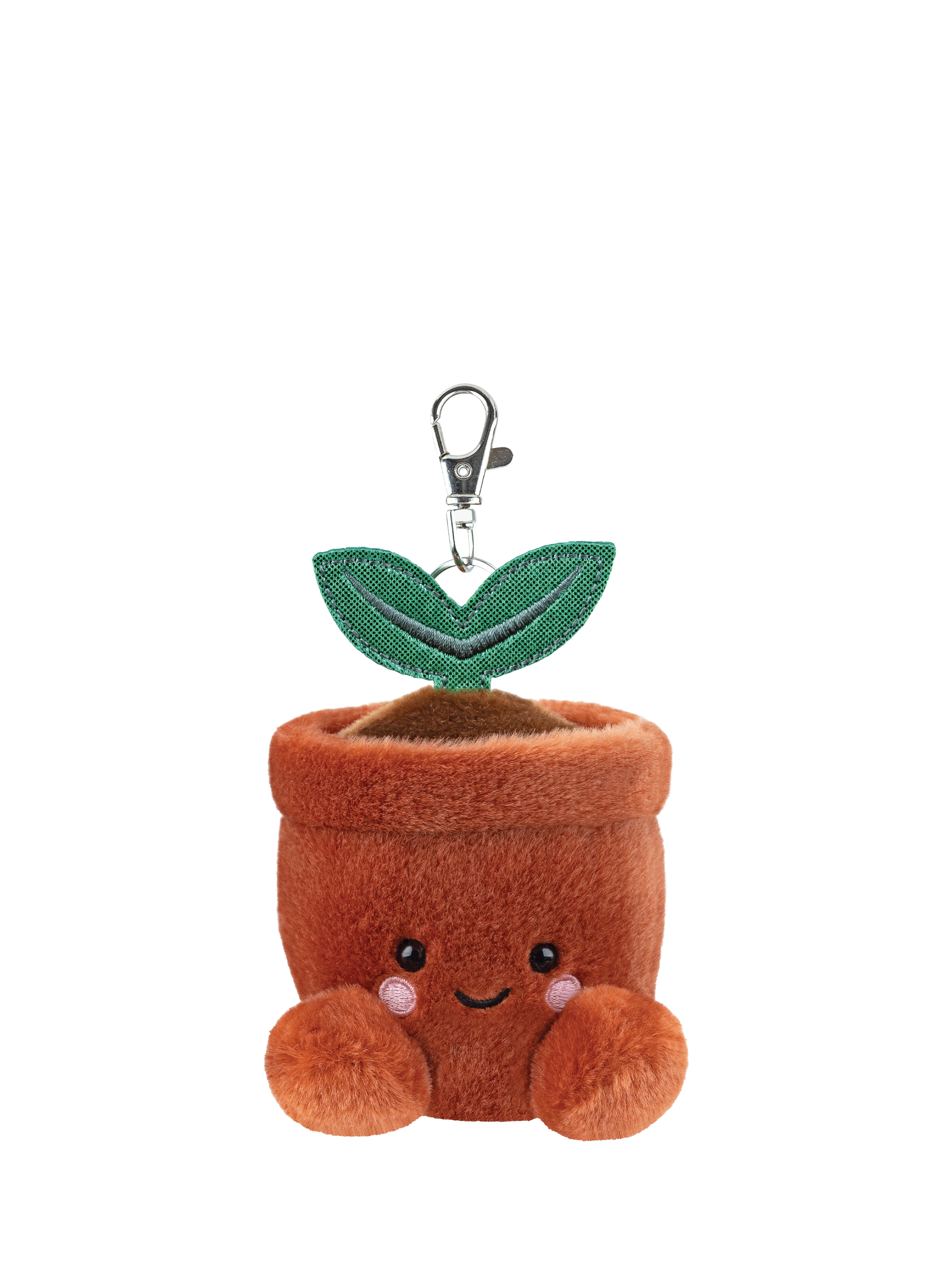 Aurora World Palm Pals Terra Potted Plant Keyring