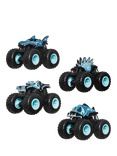 Hot Wheels Monster Truck X-Ray Vehicles, Pack of 4
