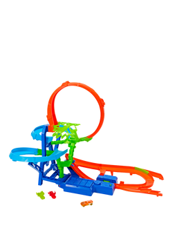 Hot Wheels Stunt Tracks Mid-Air Crash Playset - view 2, Multi