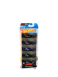 Hot Wheels Formula 1 Race Team Toy Cars, Pack of 5