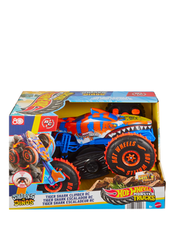 Hot Wheels Monster Trucks Tiger Shark Climber RC, Multi