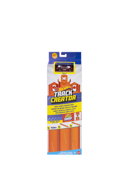 Hot Wheels Track Creator with a Car & Track Starter Pack, Multi