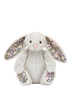 Jellycat Blossom Petal Bunny Soft Toy - view 2, Silver