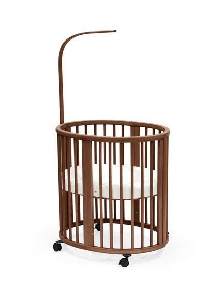 Stokke Sleepi Drape Rod, Warm Brown - view 2, Warm Brown