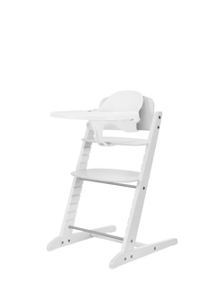 Cybex Iris 3-in-1 Highchair, White, White
