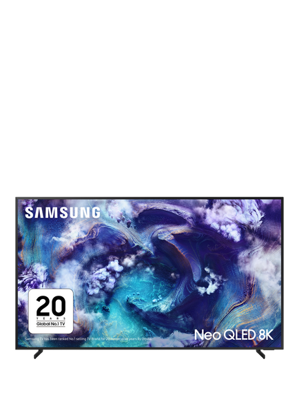 Samsung QE75QN900F (2025) Neo QLED Mini LED HDR 8K Ultra HD Smart AI TV, 75 inch with Dolby Atmos, Black, Black