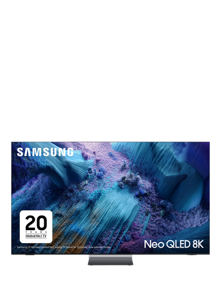 Samsung QE75QN990F (2025) Neo QLED Mini LED HDR 8K Ultra HD Smart AI TV, 75 inch with Dolby Atmos & Infinity Air Design with Wireless One Connect Box, Black, Black