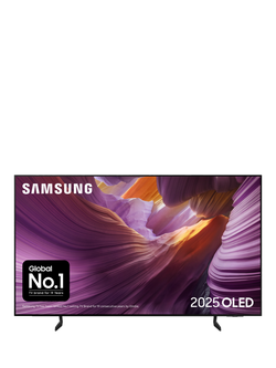 Samsung QE83S85F (2025) OLED HDR 4K Ultra HD Smart AI TV, 83 inch with Dolby Atmos, Black, Black