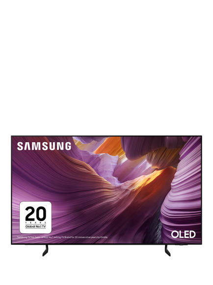 Samsung QE83S85F (2025) OLED HDR 4K Ultra HD Smart AI TV, 83 inch with Dolby Atmos, Black, Black