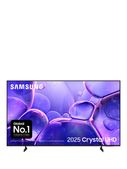 Samsung UE43U8000F (2025) LED HDR 4K Ultra HD Smart TV, 43 inch, Black, Black