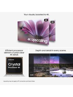 Samsung UE50U8000F (2025) LED HDR 4K Ultra HD Smart TV, 50 inch, Black - view 2, Black