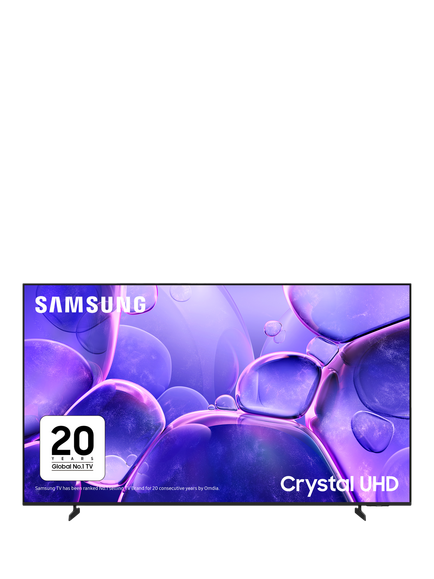 Samsung UE75U8000F (2025) LED HDR 4K Ultra HD Smart TV, 75 inch, Black, Black