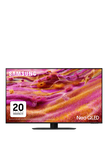 Samsung QE43QN90F (2025) Neo QLED Mini LED HDR 4K Ultra HD Smart AI TV, 43 inch with Dolby Atmos, Black, Black