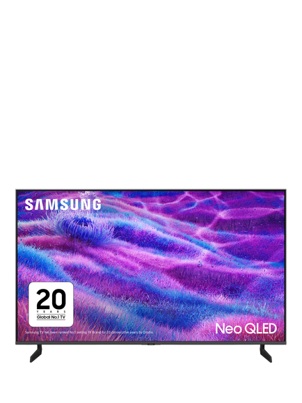 Samsung QE50QN80F (2025) Neo QLED Mini LED HDR 4K Ultra HD Smart AI TV, 50 inch with Dolby Atmos, Black, Black