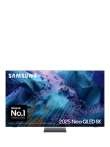 Samsung QE65QN990F (2025) Neo QLED Mini LED HDR 8K Ultra HD Smart AI TV, 65 inch with Dolby Atmos & Infinity Air Design with Wireless One Connect Box, Black