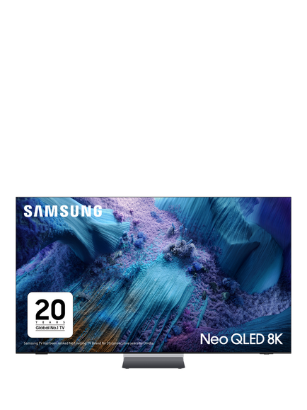 Samsung QE85QN990F (2025) Neo QLED Mini LED HDR 8K Ultra HD Smart AI TV, 85 inch with Dolby Atmos & Infinity Air Design with Wireless One Connect Box, Black, Black