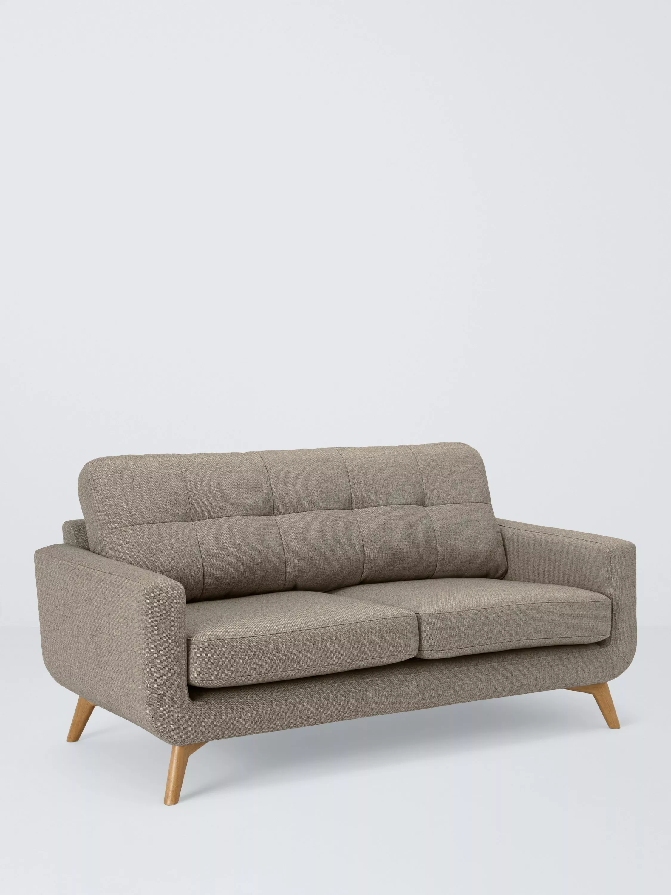 John Lewis Barbican Large 3 Seater Sofa, Light Leg