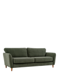 John Lewis Hamilton Large 3 Seater Sofa, Dark Leg, Grey