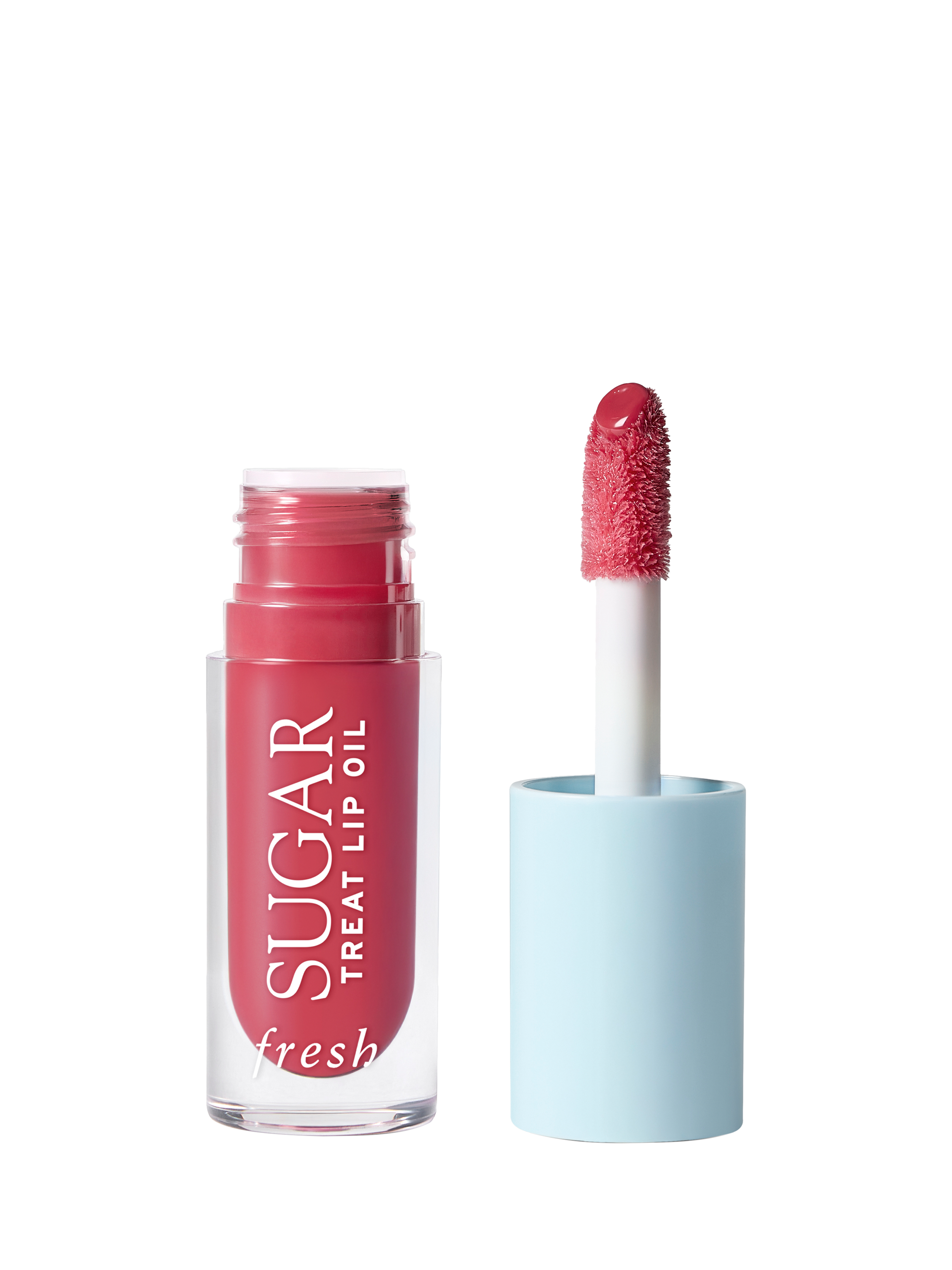 Product image 2 of 7, which shows Fresh Sugar Treat Lip Oil, Rose