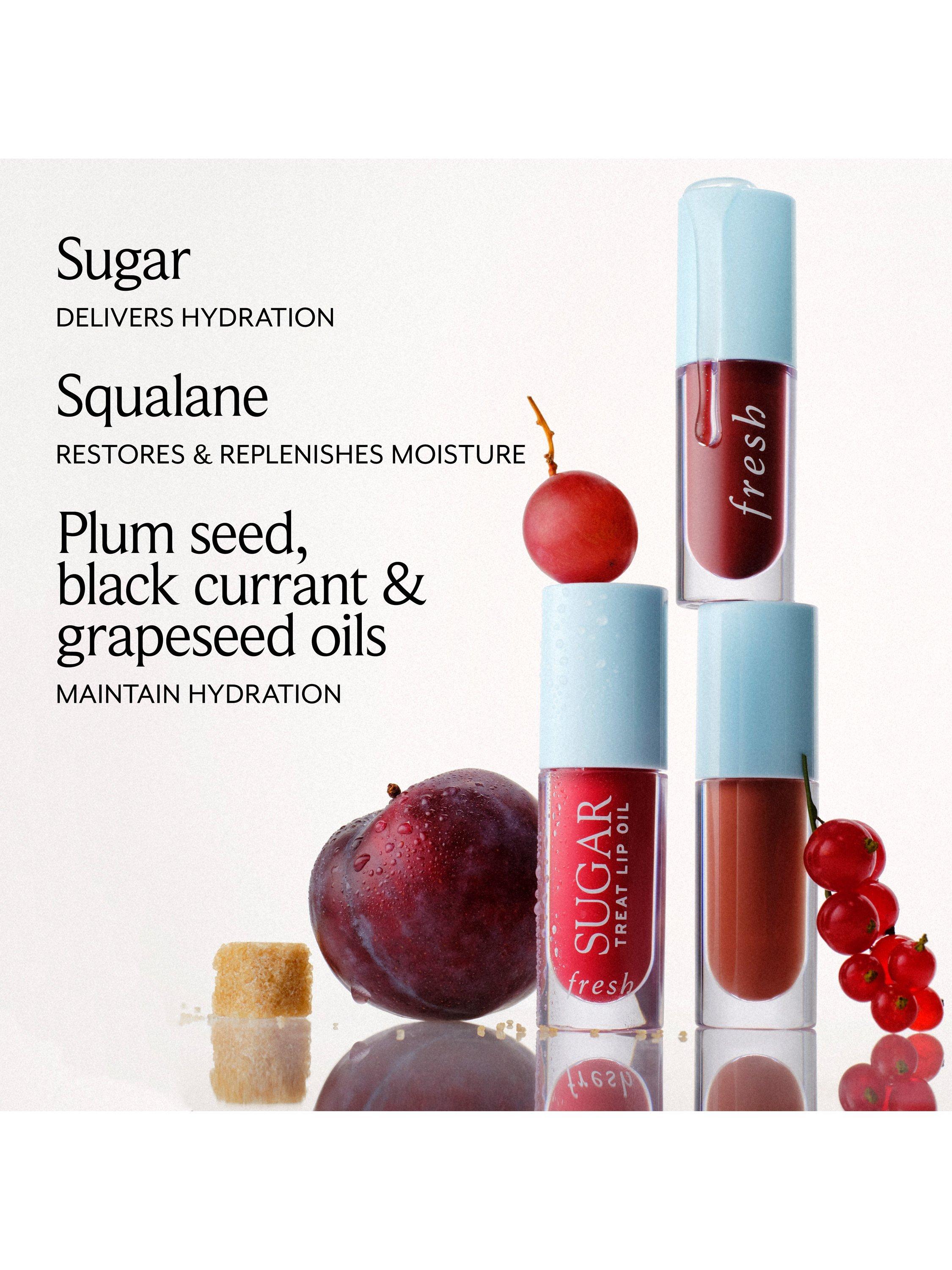 Product image 6 of 7, which shows Fresh Sugar Treat Lip Oil, Rose