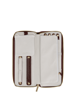 Stackers Patent Jewellery Roll, Cherry