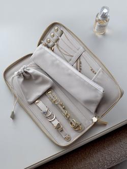 Stackers Patent Jewellery Roll - view 2, Putty