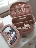 Stackers Zip Vanity Case, Copper Rose