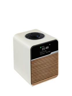 Ruark R1S DAB/DAB+/FM/Internet Bluetooth Wi-Fi Smart Radio - view 2, Light Cream