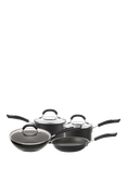 Circulon Total Hard Anodised Aluminium Non-Stick Pan Set, 4 Piece