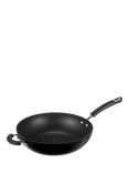 Circulon Total Hard Anodised Aluminium Non-Stick Wok, 30cm