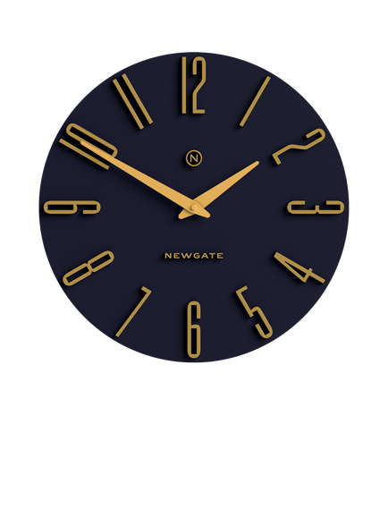 Newgate Clocks Empire Wall Clock, Petrol Blue, Petrol Blue