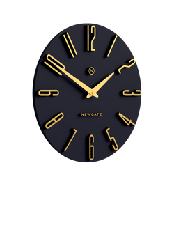 Newgate Clocks Empire Wall Clock, Petrol Blue - view 2, Petrol Blue