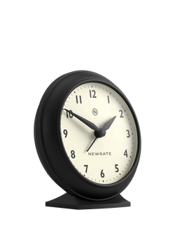 Newgate Clocks Pacific Analogue Alarm Clock - view 2, Black