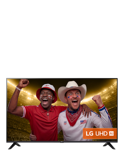 LG 50UA73006LA (2025) LED HDR 4K Ultra HD Smart AI TV, 50 inch, Black, Black