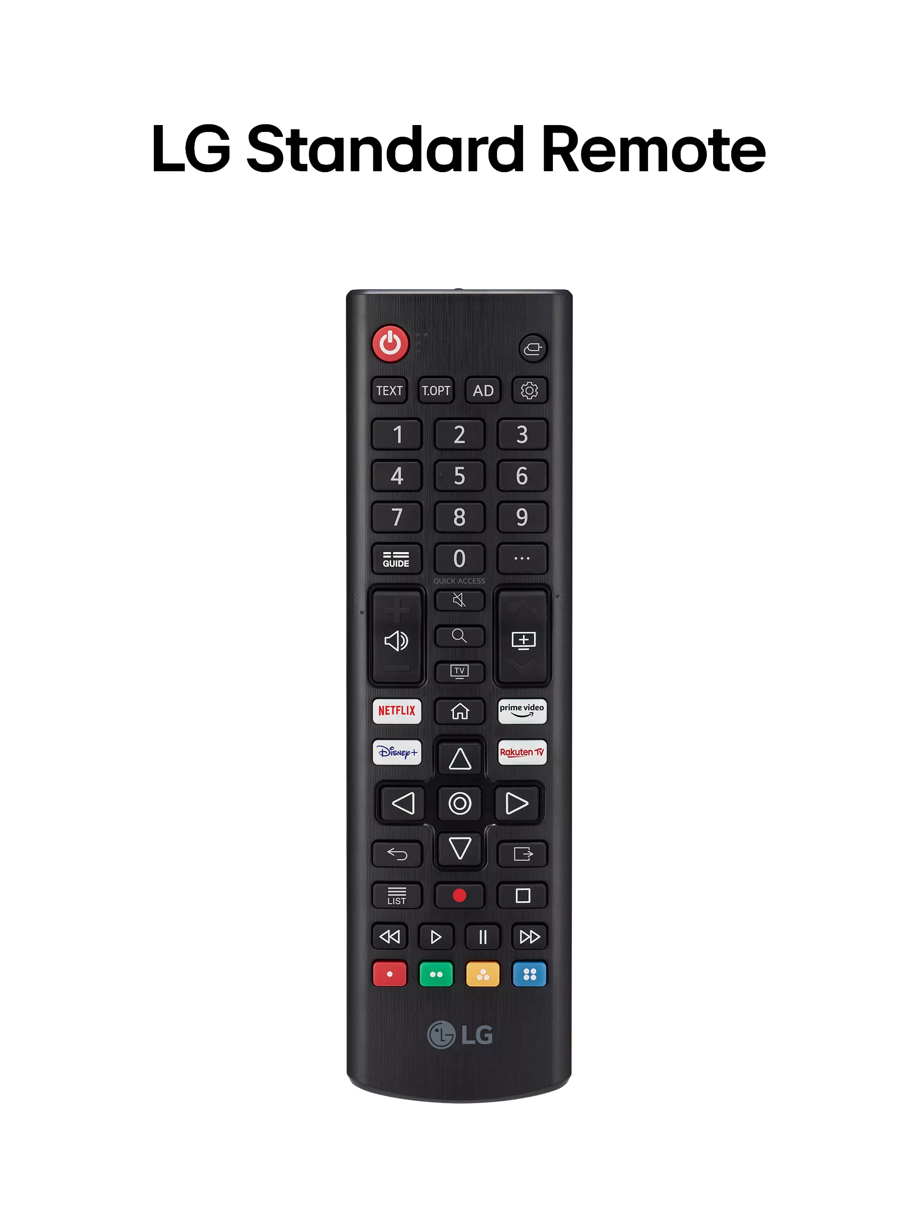 Universal Replacement Remote Control For LG 3D Smart LED HDTVs | Fits 47LA6200UA, 50LA6200, 50LA6200-UA