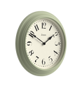 Jones Clocks Fenchurch Analogue Wall Clock, 25cm, Desert Sage