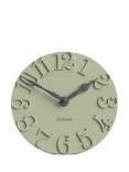 Jones Clocks Hampstead Analogue Mantel Clock, Desert Sage